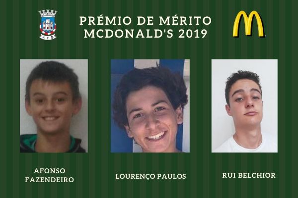 Prémio de Mérito Académico McDonald’s 2019